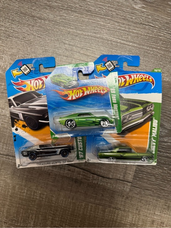 Hot Wheels Other - Pack of 3 Treasure Hunt hot wheels